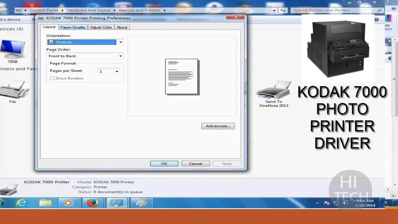kodak printer software driver download